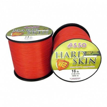 Fir Asso, Hard Skin Solid Red, 0.35mm 1050m