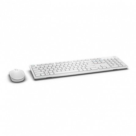 Kit Tastatura si Mouse Dell KM636, wireless, USB, alb