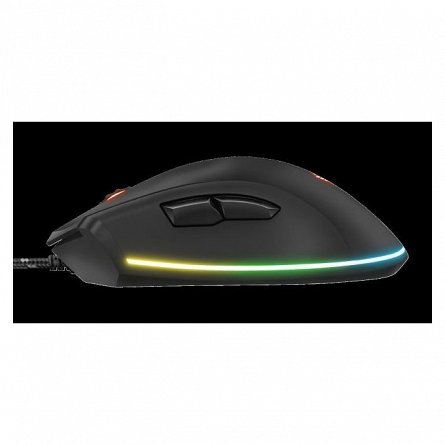 Mouse Trust GXT 900 Qudos RGB Gaming, cu fir, USB, 7 butoane, RGB, negru