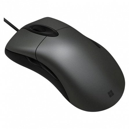 Mouse Microsoft Classic Intellimouse, cu fir, USB, negru