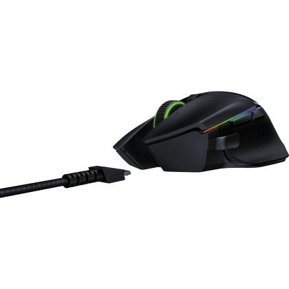 Mouse Razer Basilisk Ultimate, wireless, 11 butoane programabile, RGB, negru
