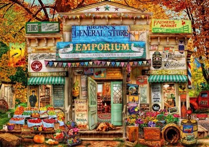 Puzzle Bluebird - Aimee Stewart: The General Store, 1.000 piese (70332-P)