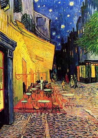 Puzzle Gold Puzzle - Vincent Van Gogh: Cafe Terrace at Night, 1.000 piese (Gold-Puzzle-60539)