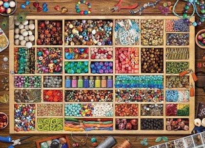 Puzzle Eurographics - Laura's Bead Collection, 1.000 piese (6000-5528)