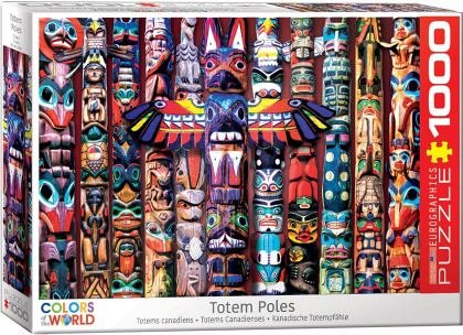 Puzzle Eurographics - Totem Poles, 1.000 piese (6000-5349)