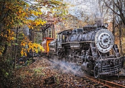 Puzzle Schmidt - Railway Fascination, 1.000 piese (58377)