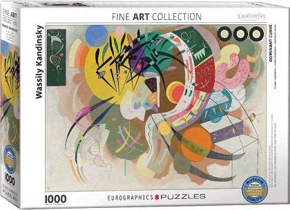 Puzzle Eurographics - Vassily Kandinsky: Dominant Curve, 1.000 piese (53431)