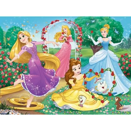 Puzzle Trefl - Printese Disney, In gradina palatului, 30 piese