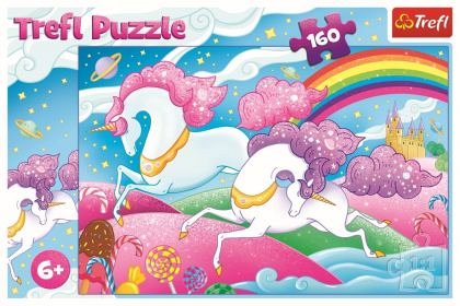 Puzzle Trefl - Unicorni, 160 piese