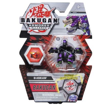 Figurina Bakugan - Howlkor, cu card baku-gear, S2