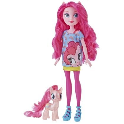Papusa My Little Pony - Pinkie Pie cu ponei