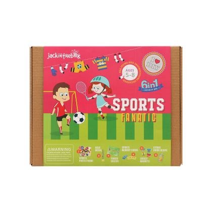 Kit creatie 6-in-1 JackInTheBox - Iubitori de sporturi