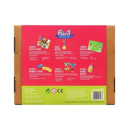 Kit creatie 6-in-1 JackInTheBox - Iubitori de sporturi