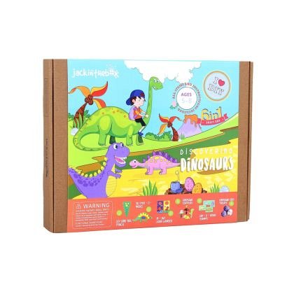 Kit creatie 6-in-1 JackInTheBox - Descopera dinozaurii