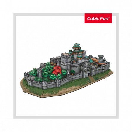 Puzzle 3D CubicFun - Game of Thrones - Winterfell, 430 piese