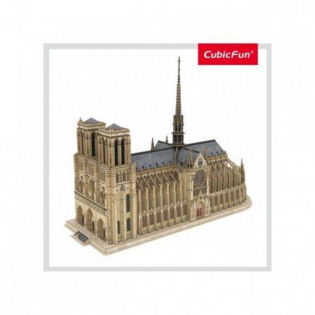 Puzzle 3D CubicFun - Notre Dame, 293 piese
