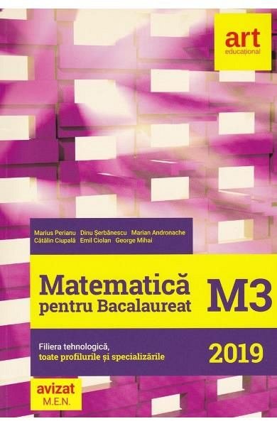 Matematica m3. bacalaureat 2019. filiera tehnologica