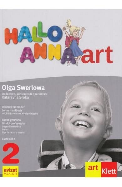 Hallo Anna. Limba germana. Ghidul profesorului plus CD. Clasa a 2-a