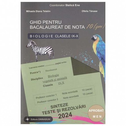 Biologie. Bacalaureat 2014. Clasele 9-10