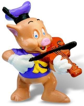 Figurina Disney Little Pigs - Violonist