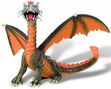 Figurina Bullyland Dragon orange