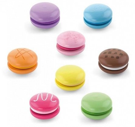 Set Macarons lemn New Classic Toys