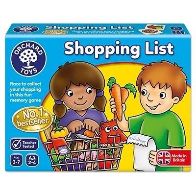 Joc educativ Lista de cumparaturi, Limba Engleza, Orchard Toys