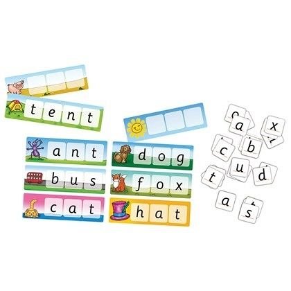 Joc educativ Potriveste si formeaza cuvinte, Limba Engleza, Orchard Toys
