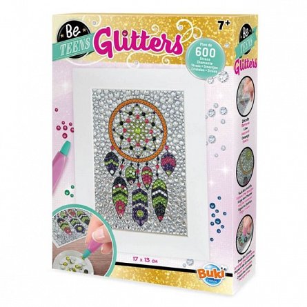 Set creativ Glitters - Prinzator de Vise, Buki France