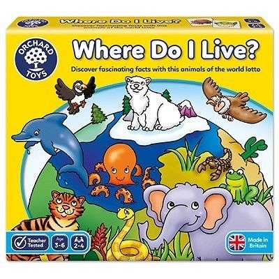 Joc educativ loto Habitate, Orchard Toys