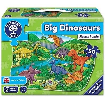 Puzzle de podea Dinozauri, 50 piese, Orchard Toys