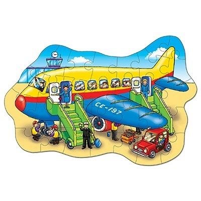 Puzzle de podea Avion, 30 piese, Orchard Toys