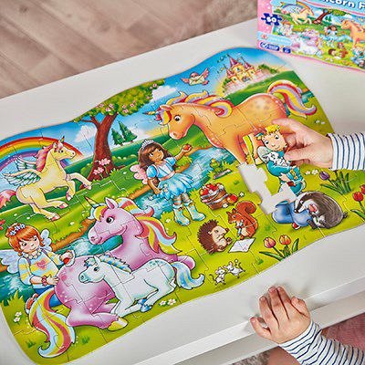 Puzzle Prietenii Unicornului, Orchard Toys