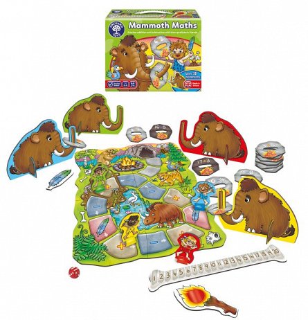 Joc educativ Matematica Mamutilor, Orchard Toys