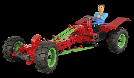 Set constructie Fischertechnik Advanced - Tractors, 3 modele