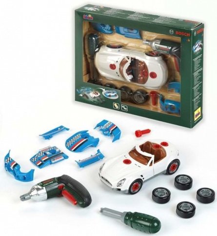Set masina cu accesorii tuning Klein Bosch