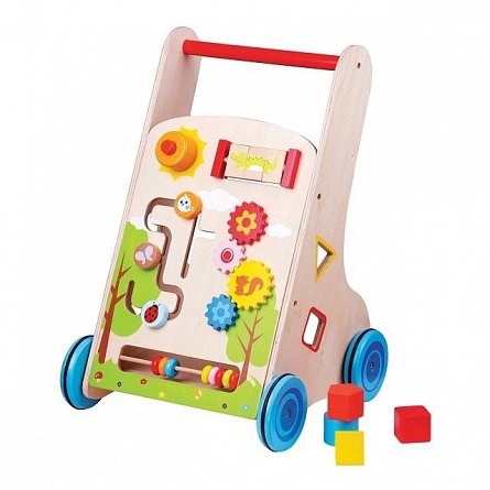 Premergator cu activitati 7 in 1 New Classic Toys Lelin