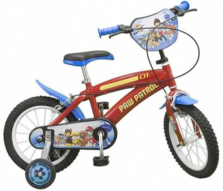 Bicicleta baieti Toimsa Paw Patrol, 14 inch