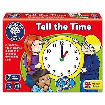 Joc educativ Citeste ceasul, Limba Engleza, Orchard Toys