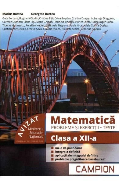 Matematica. Probleme si exercitii. Teste. Clasa a 12-a
