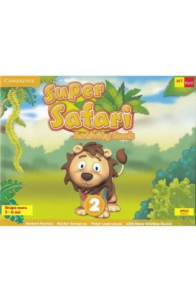 Super safari 2. Activity book. Limba engleza. Grupa mare plus CD
