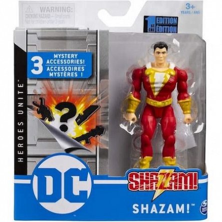 Figurina Shazam, cu accesorii, 10 cm