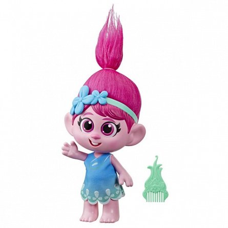 Figurina Trolls World Tour - Toddler Poppy