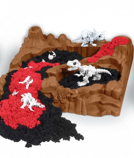 Kinetic Sand - Set Dino, Santierul arheologic, 454g