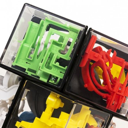 Joc Perplexus - Rubiks Hybrid, cub cu 100 de obstacole