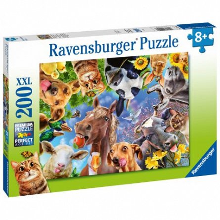 Puzzle Portret cu animale, 200 piese, Ravensburger