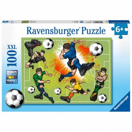 Puzzle Fotbalisti, 100 piese, Ravensburger