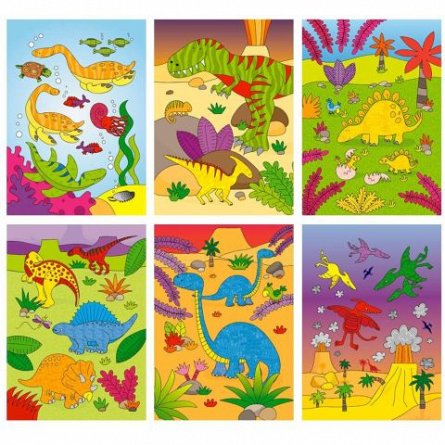 Water Magic, Carte de colorat Dinozauri