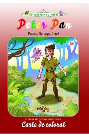 Peter Pan. Povestile copilariei. Carte de colorat