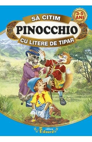 Pinocchio. Sa citim cu litere de tipar